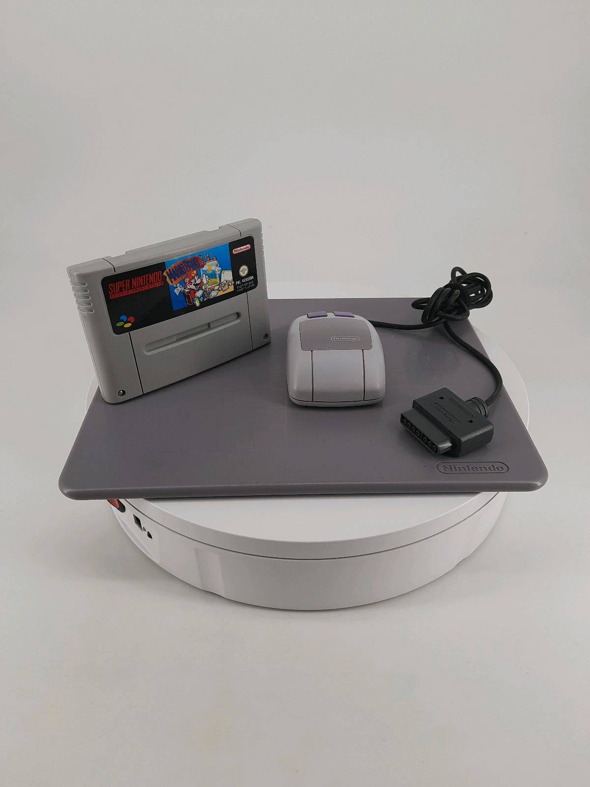 Mario Paint + Maus + Mauspad