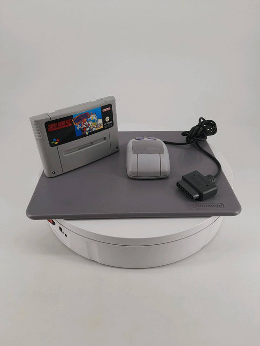 Mario Paint + Maus + Mauspad