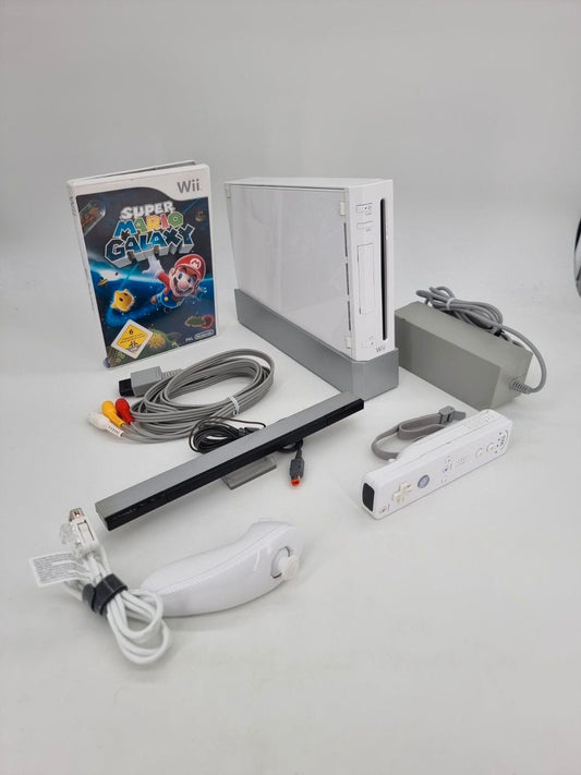 Nintendo wii konsole + mario galaxy + 1 controller