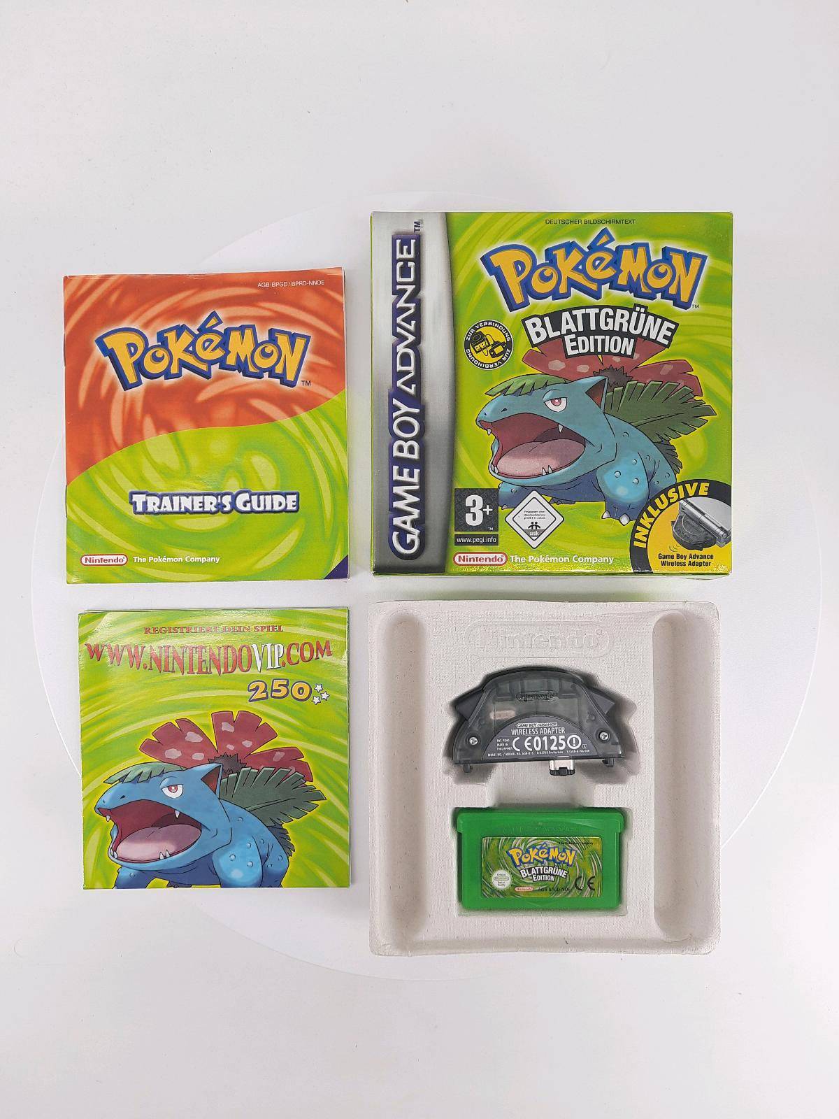 Pokemon Blattgrüne Edition OVP