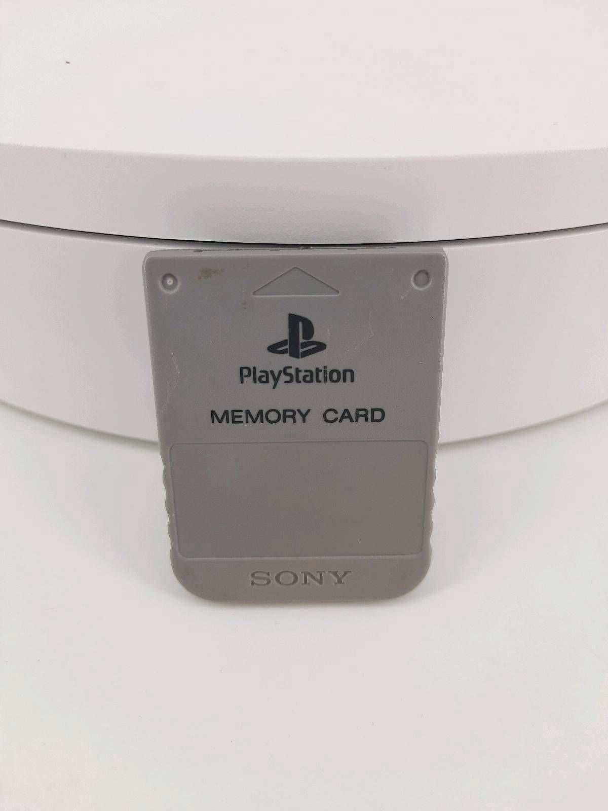 Sony Playstation 1 - PS1 Konsole slim + Original Controller + Memory Card + Netzteil