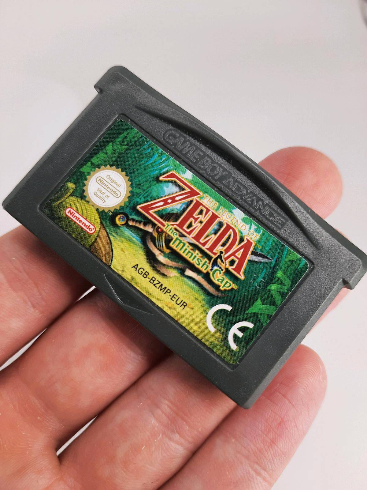 Gameboy Advance Zelda Minish Cap Limited Edition OVP