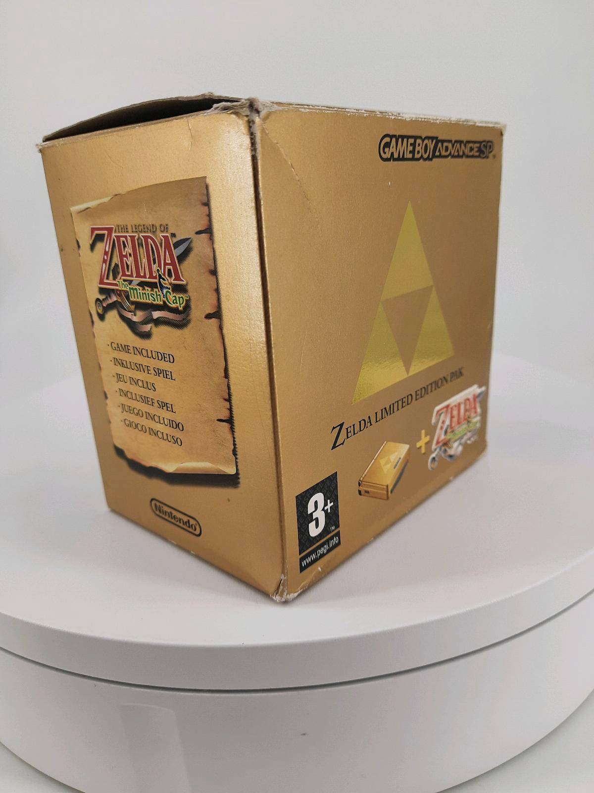 Gameboy Advance Zelda Minish Cap Limited Edition OVP