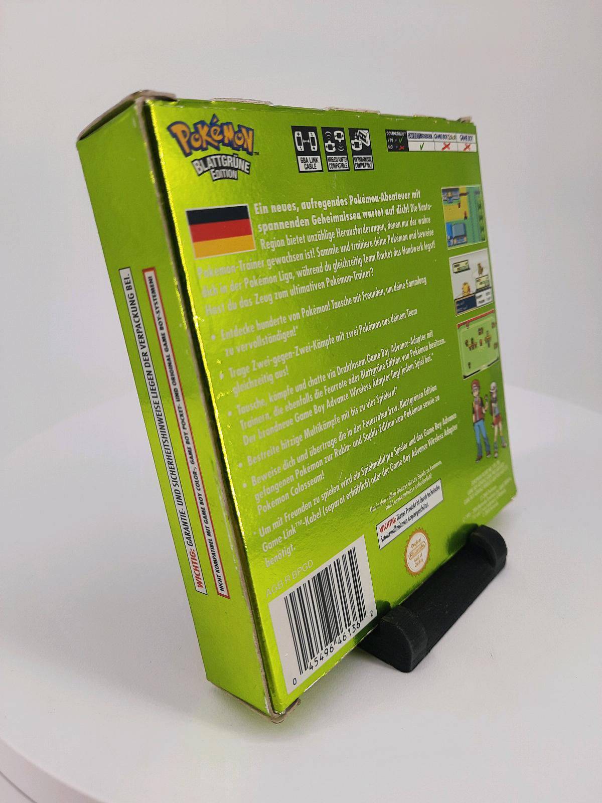 Pokemon Blattgrüne Edition OVP
