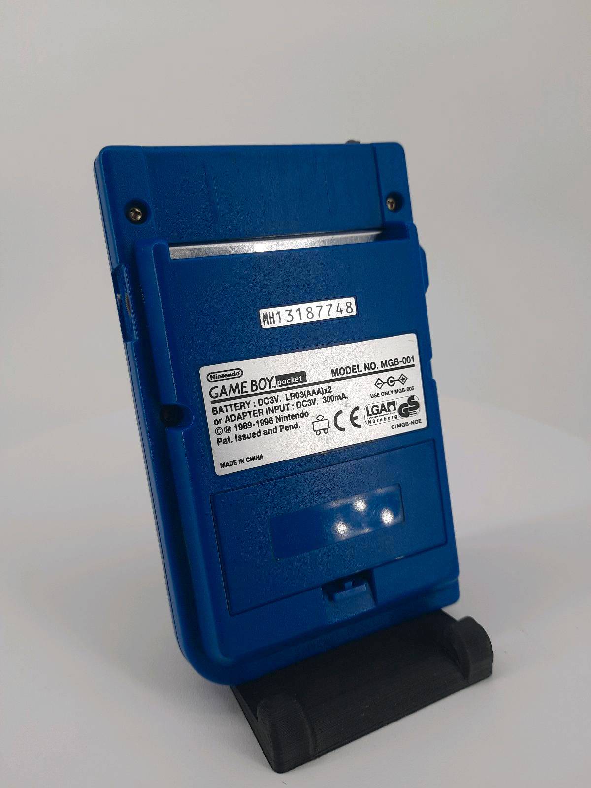 Nintendo Gameboy Pocket Blau OVP Konsole + Case + Anleitung