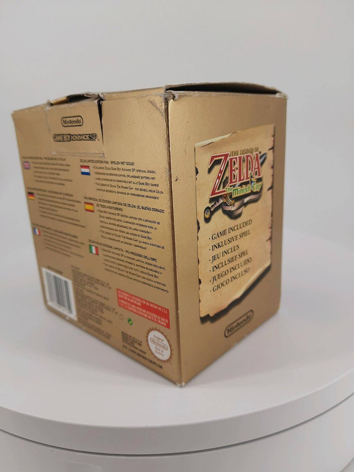 Gameboy Advance Zelda Minish Cap Limited Edition OVP