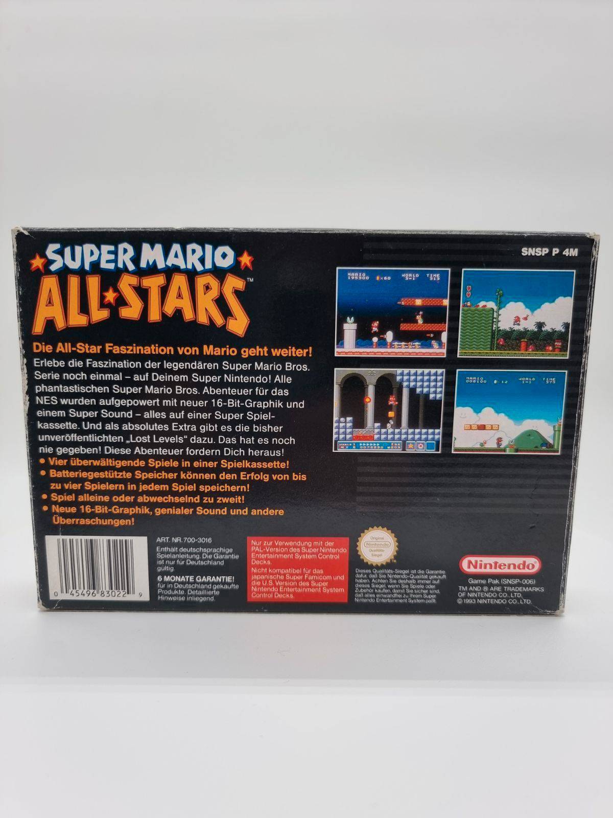 Mario All Stars OVP