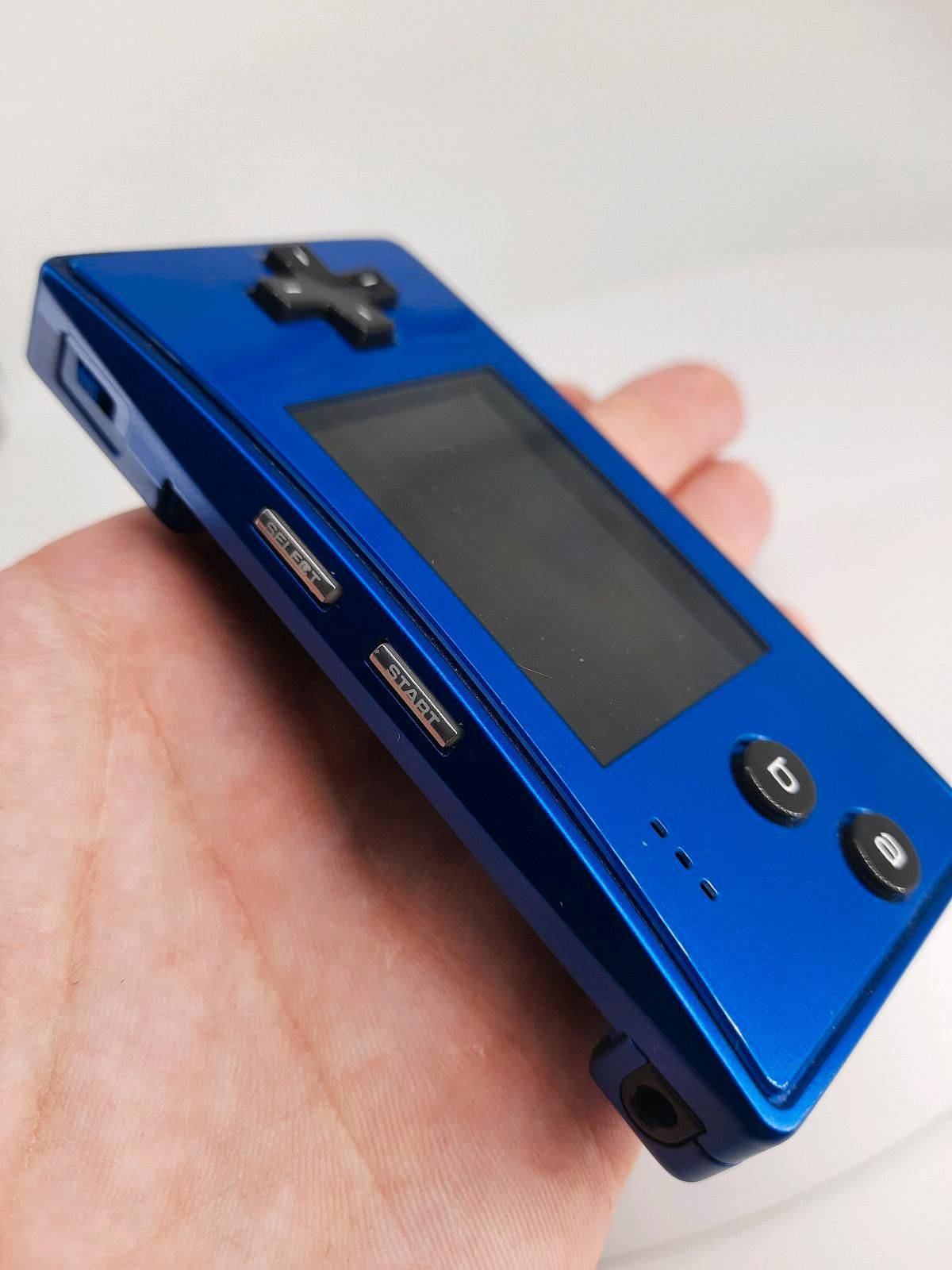 Nintendo Gameboy Micro Konsole Metallic Blau