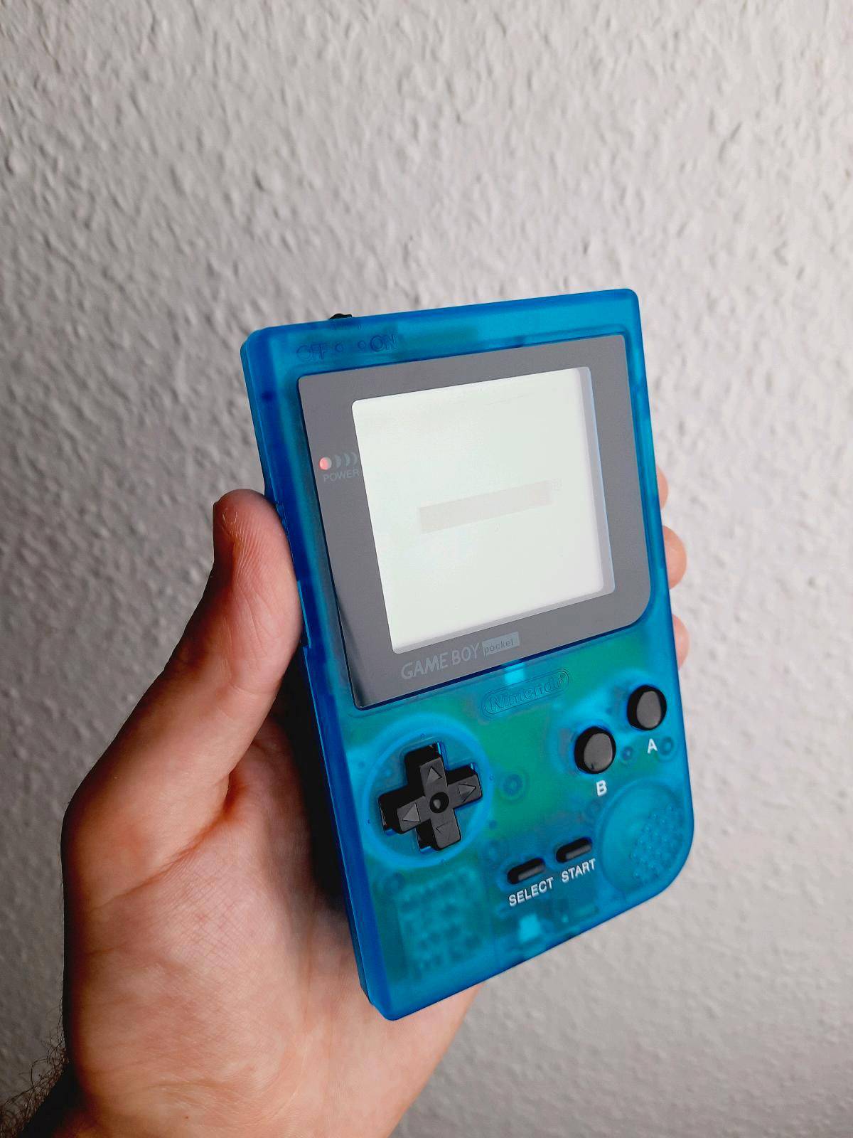 Nintendo Gameboy Pocket Konsole Sky Blue Blau
