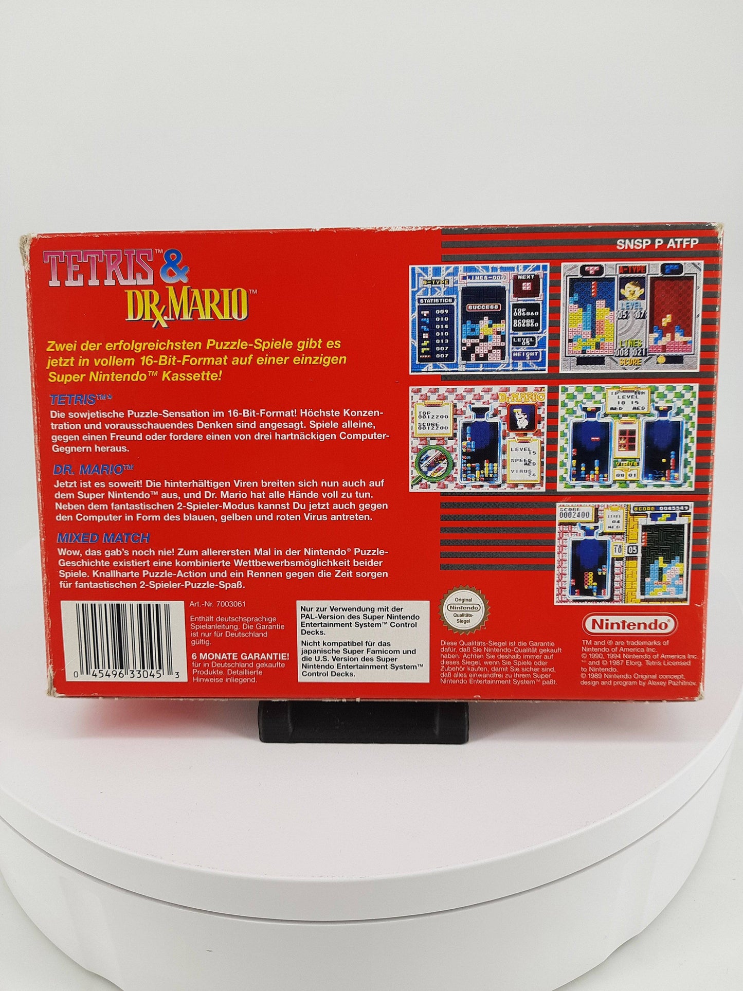 Tetris & Dr. Mario OVP