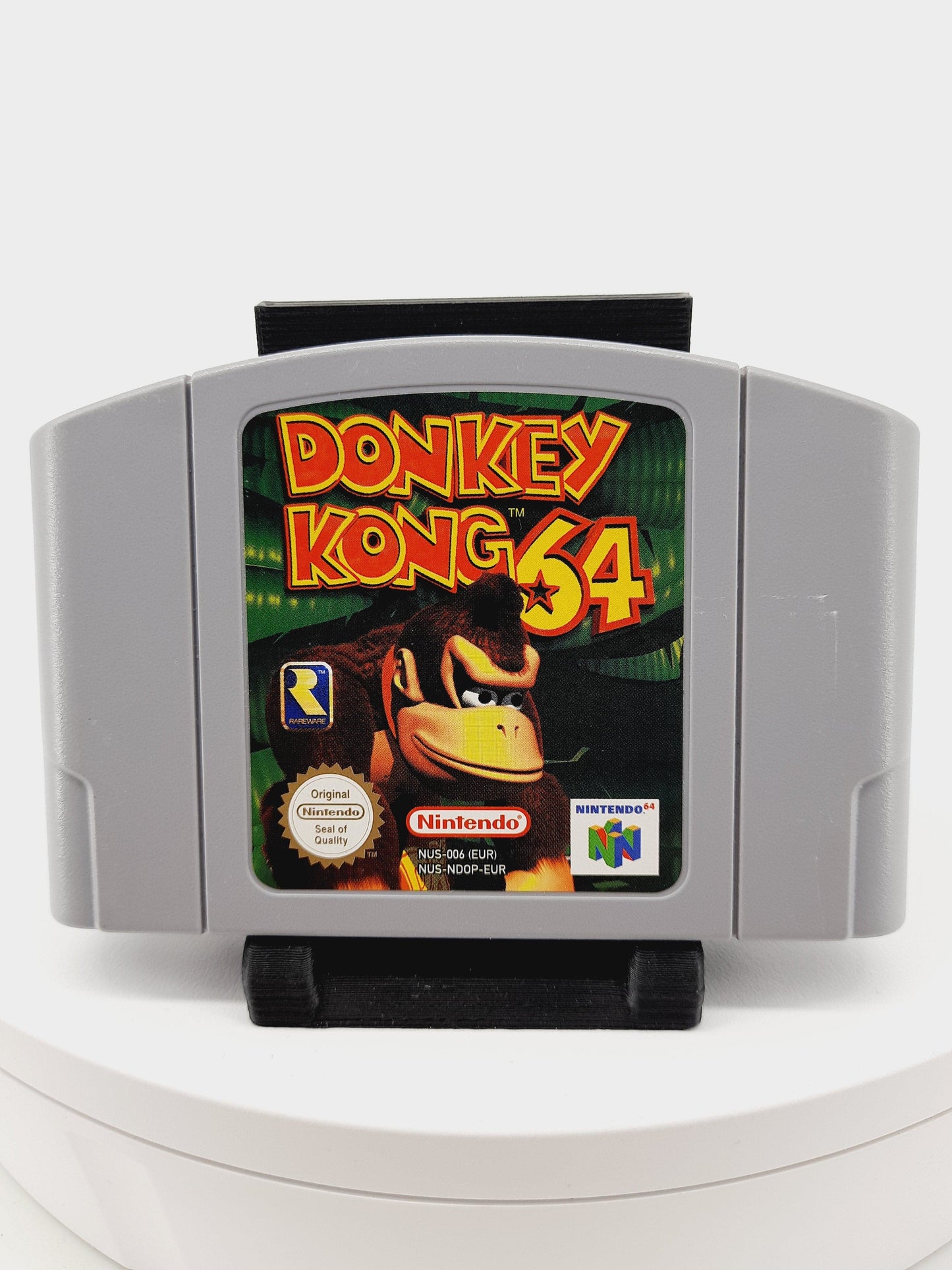 Nintendo 64 Konsole + Donkey Kong 64 + Original Controller + Netzteil + TV Kabel für N64