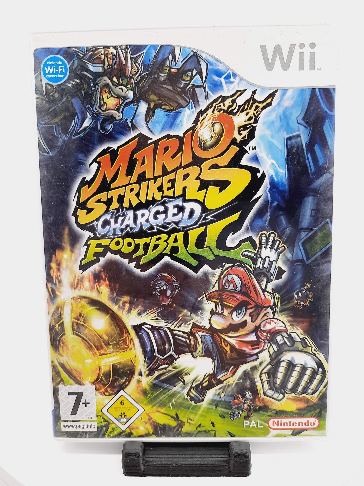 Mario Strikes Charged Football