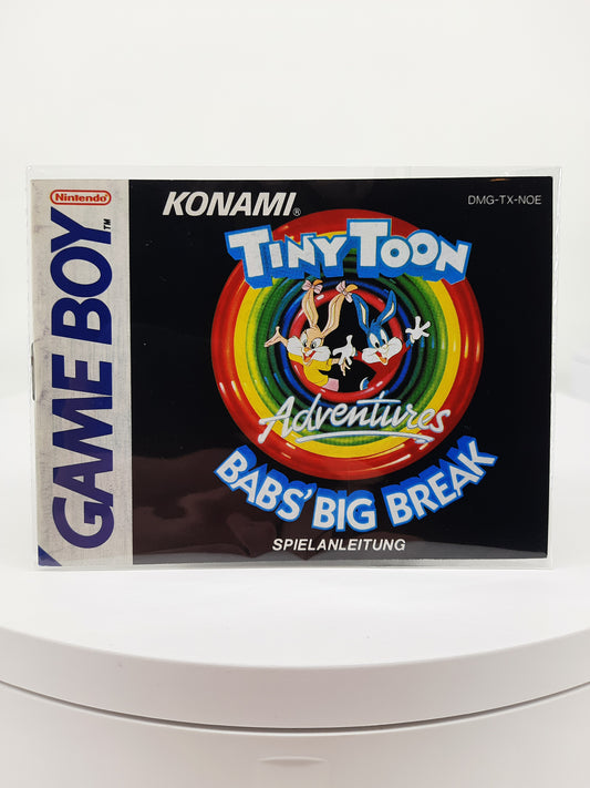 Tiny Toon Adventures Babs big Break Anleitung DMG-TX-NOE