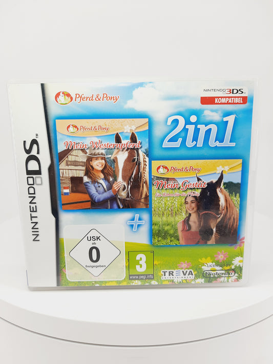 Pferd & Pony 2in1 Westernpferd & mein gestüt