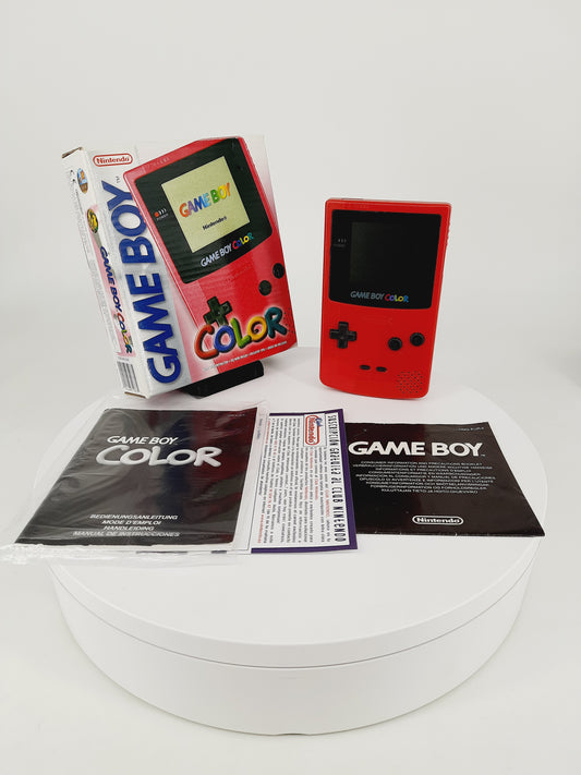 Gameboy Color Pink OVP CIB Konsole