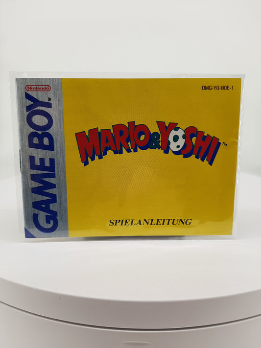 Mario & Yoshi Anleitung NOE-1