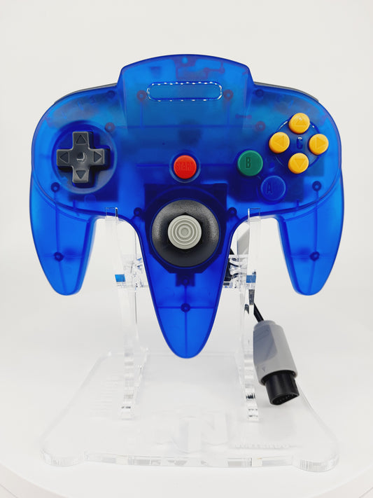 Controller für Nintendo 64 / N64 Transparent Blau