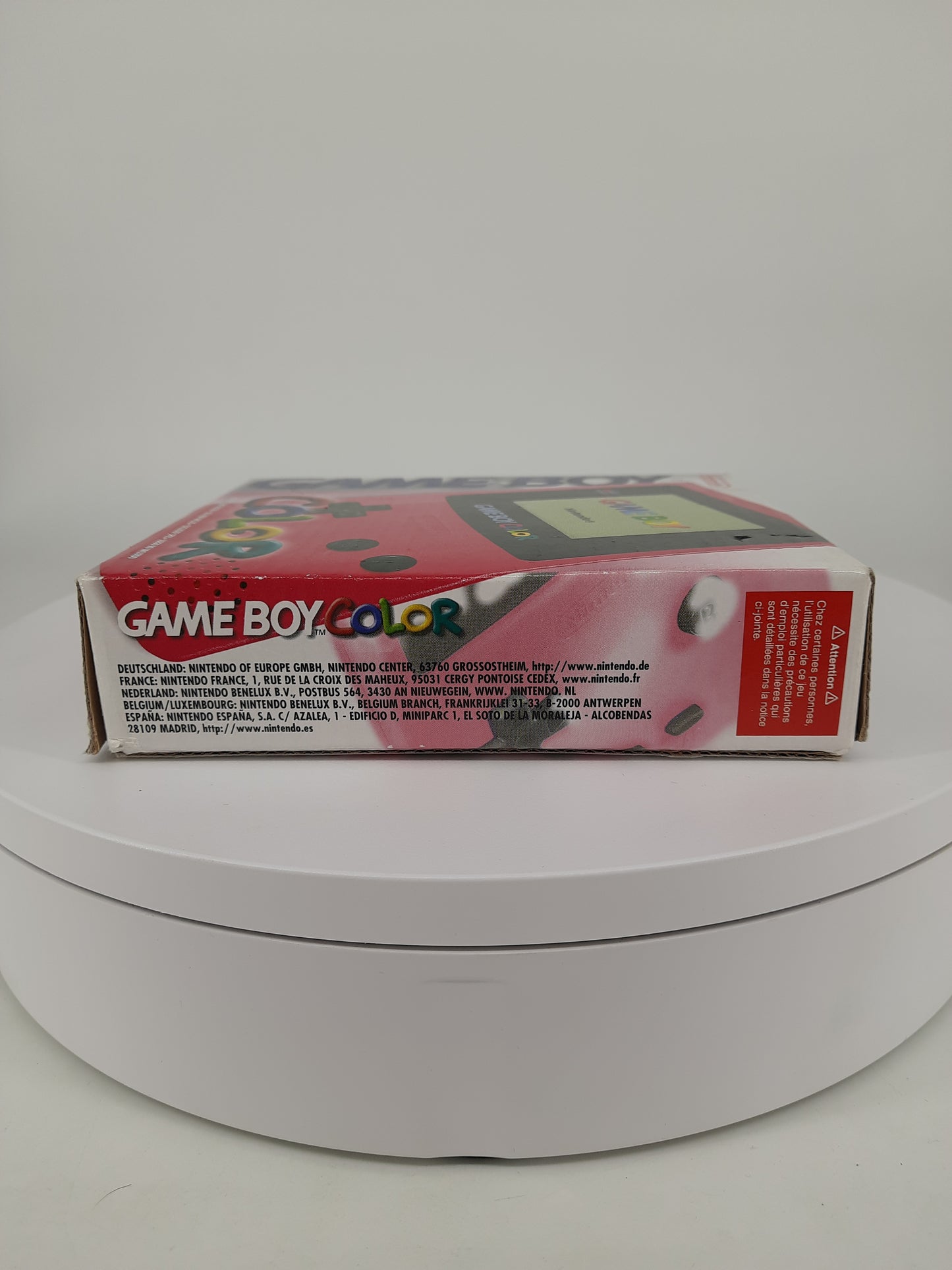 Gameboy Color Pink OVP CIB Konsole