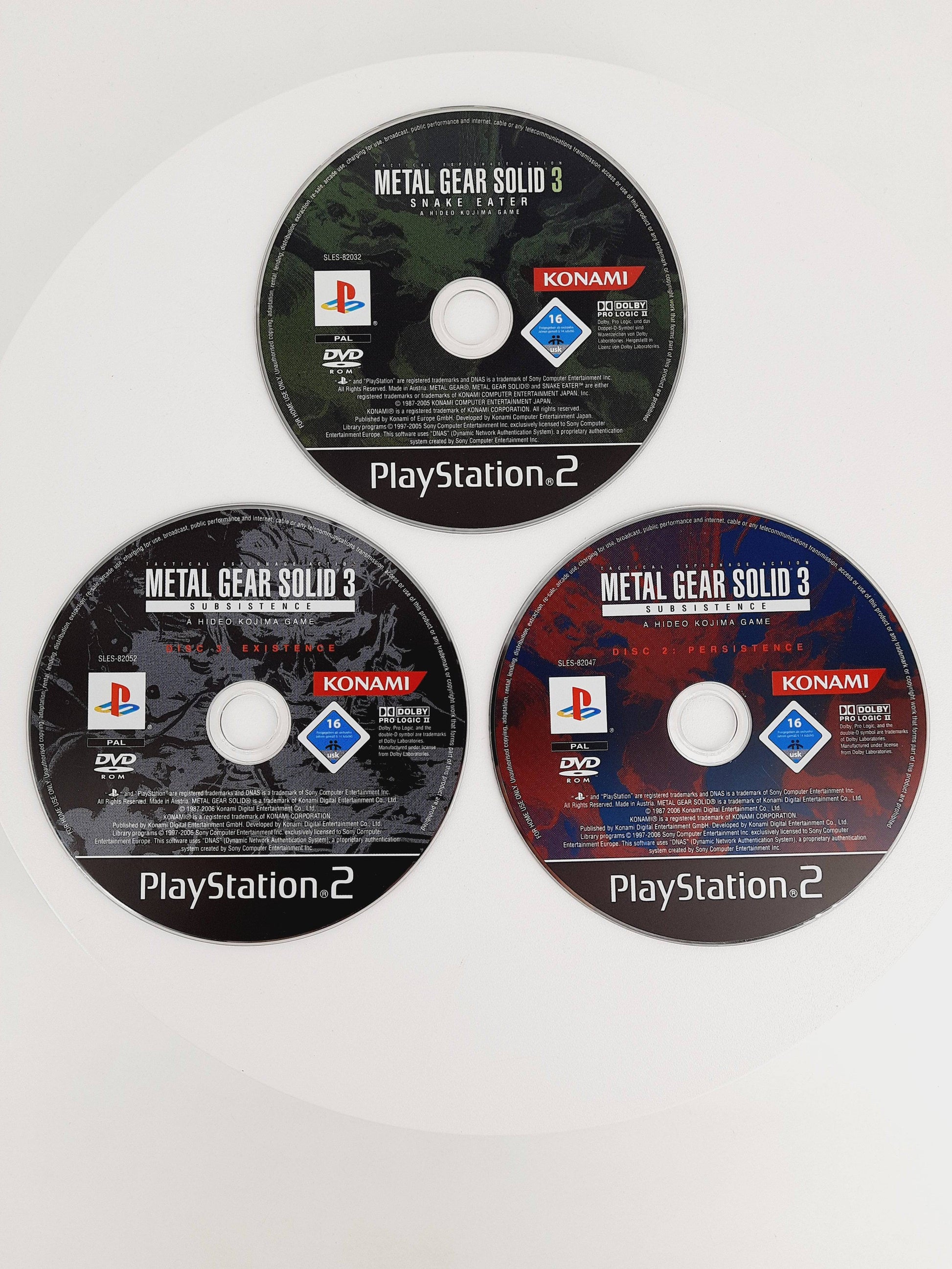 Metal Gear Solid 3 Subsistence - Tida Retro