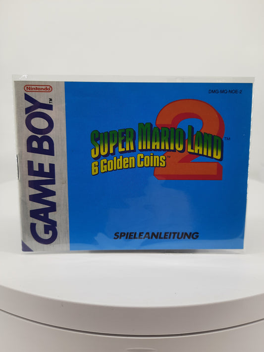 Super Mario Land 2 Anleitung DMG-MQ-NOE-2