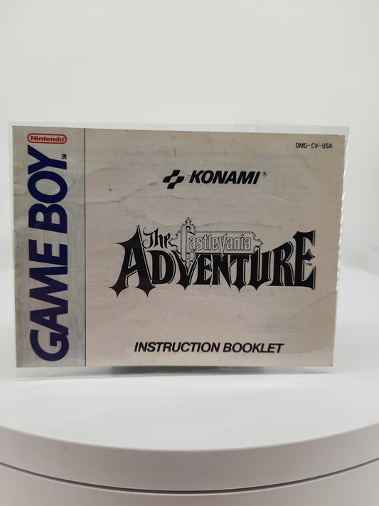 The Castlevanie Adventure Anleitung DMG-CV-USA
